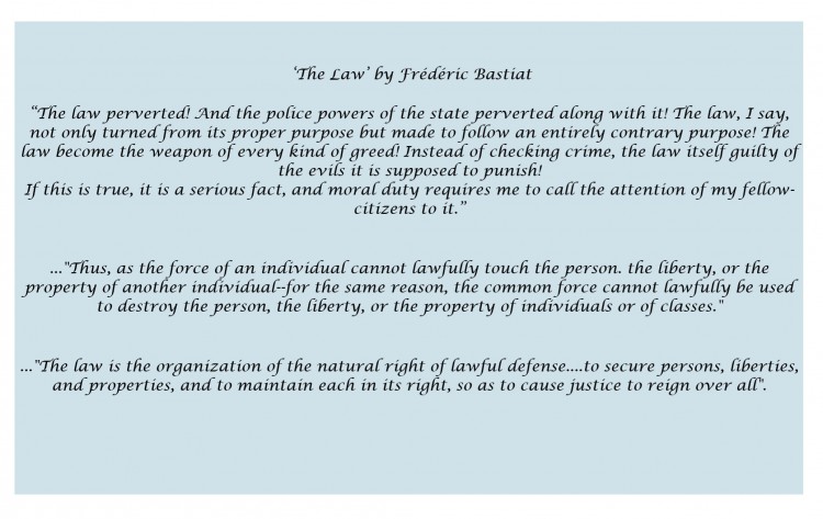 The Law by Frederic Bastiat