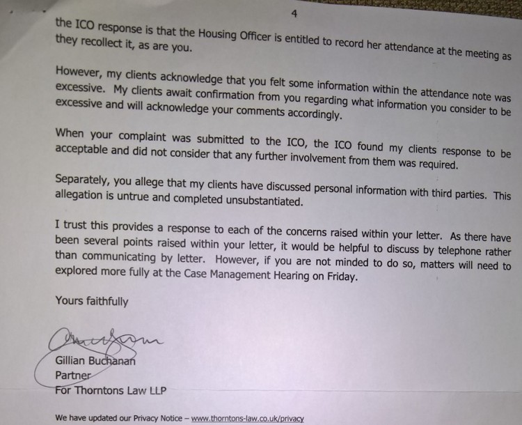 last page solicitors letter
